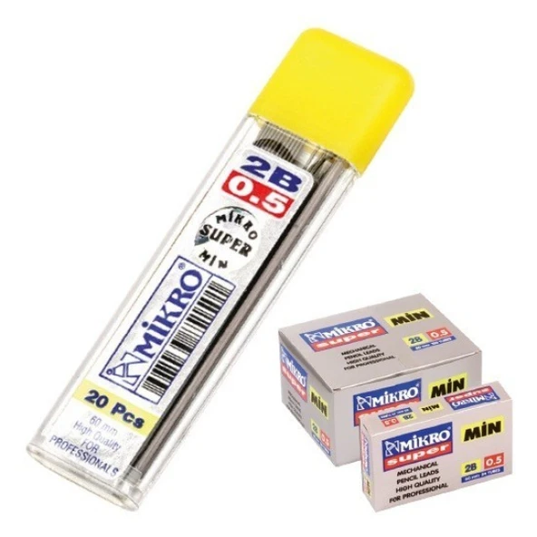 Mikro 60 mm Süper Min 0.5 mm 1 Adet (20 Pcs)