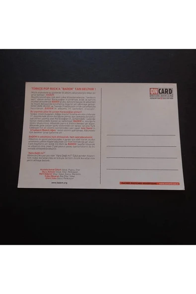 Escoines Koleksiyon 399636819e0e9151a9 Badem kartpostal 2005 yılı - Resim 2