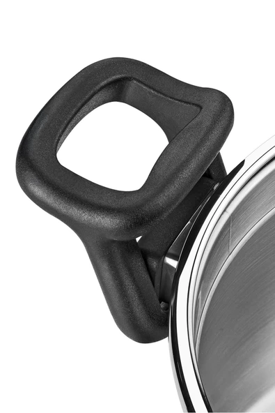 Nehir Napoli 22 Cm Paslanmaz Çelik Süzgeç Kapaklı Fonksiyonel Derin Tencere - 4