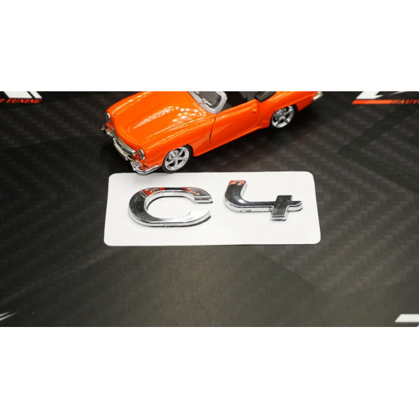 Citroen C4 Picasso 2011'' Bagaj Krom ABS 3M 3D Yazı Logo Amblem - 3
