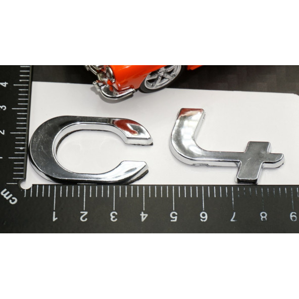 Citroen C4 Picasso 2011'' Bagaj Krom ABS 3M 3D Yazı Logo Amblem - 6