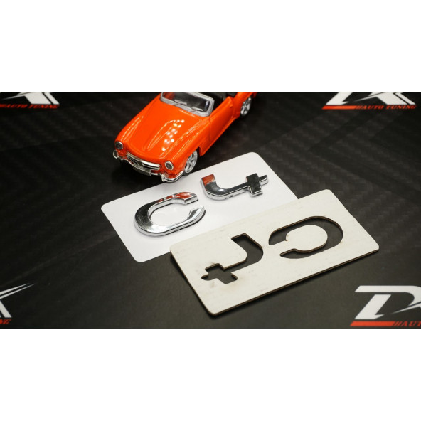 Citroen C4 Picasso 2011'' Bagaj Krom ABS 3M 3D Yazı Logo Amblem - 7