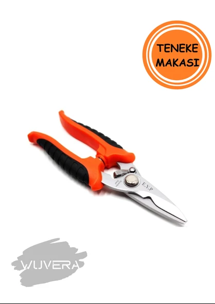 Wuvera Teneke Makası – Çok Amaçlı Paslanmaz Çelik Kesim Aracı - 3