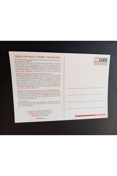 Escoines Koleksiyon 399636819e0e9151a9 Badem kartpostal 2005 yılı - Resim 4