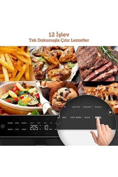 Cosori Dual Blaze AirFryer 6.4 lt Yağsız Fritöz - 3