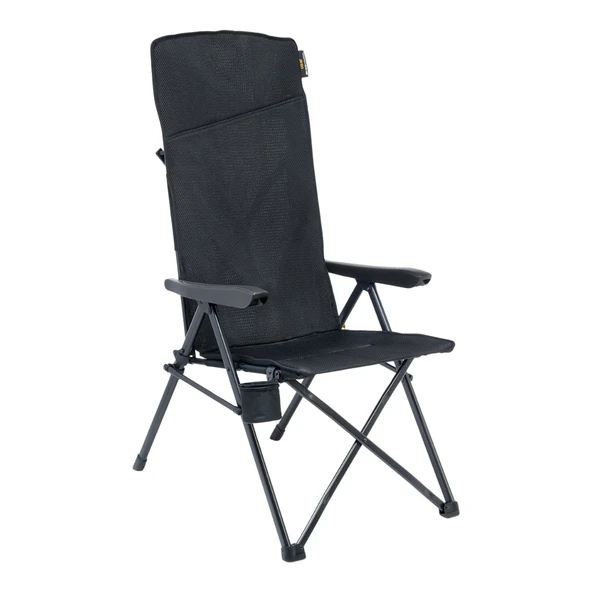 Justy Xl Comfort+ Black Edition 3 Pozisyonlu Konforlu Kamp Sandalyesi