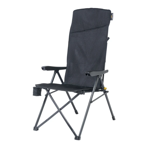 Justy Xl Comfort+ Black Edition 3 Pozisyonlu Konforlu Kamp Sandalyesi - 2