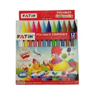 FATIH PASTEL BOYA CRAYON MUM UZUN 12 RENK (50220) ürün görseli
