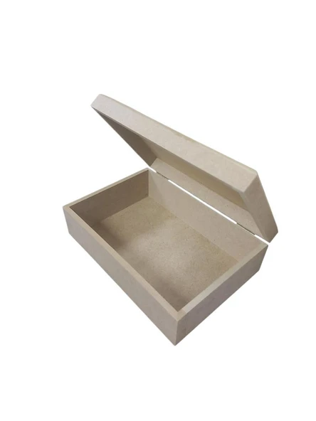 Ahşap Dikdörtgen Kutu 20x14cm ürün görseli