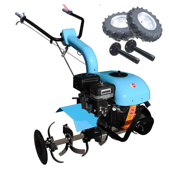 Dakkin DAK250 Benzinli Çapa Makinesi ve Tekerlek Seti - 1
