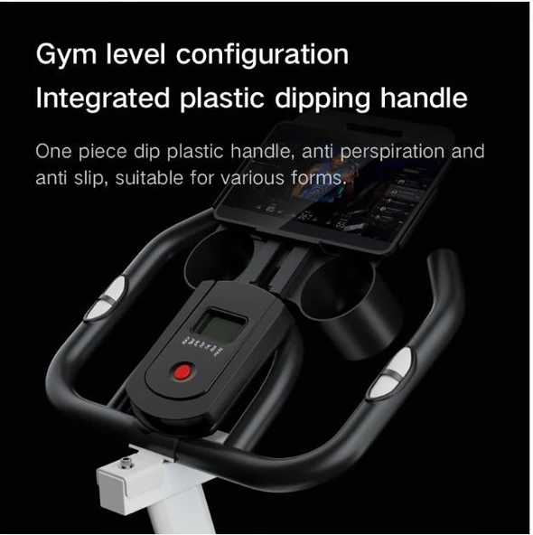 Relife Kr-602 Spin Bike Dikey Kondisyon Bisikleti Beyaz - 5