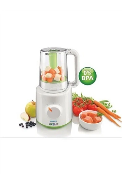 Philips Avent 2'si 1 Arada Buharlı Pişirici Ve Blender Scf870/20 - 2