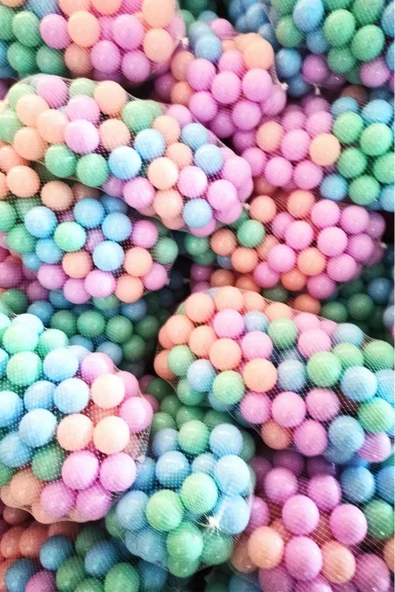 Jusso Bubble 100 ‘lü Top Havuzu Topları Çok Renkli Soft