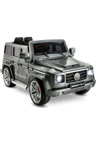 BabyHope Öykü Bebek Dünyası 439 Akülü Uzaktan Kumandalı Jeep Füme