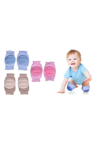 Sevi Bebe Destekli Emekleme Dizliği Mavi / - 2