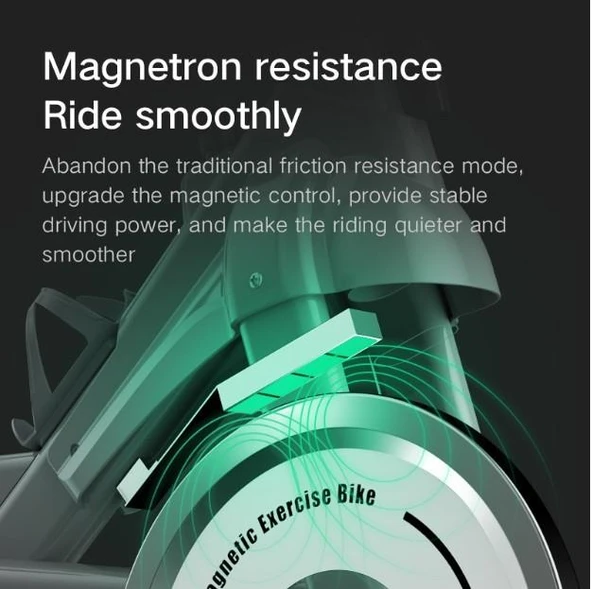 Relife Kr-602 Spin Bike Dikey Kondisyon Bisikleti Beyaz - 3