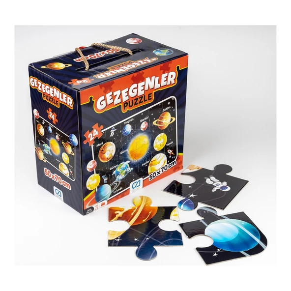 Ca Puzzle Gezegenler Eğitici 5026