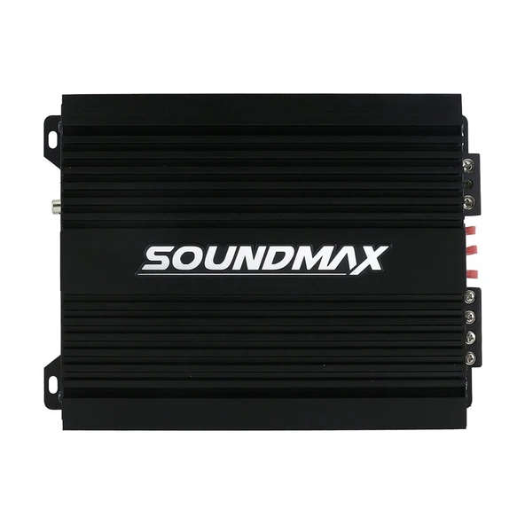 Soundmax SX-N1000.1D Mono Amfi Bas Amfisi 1ohm 1000RMS- 2 Ohm 600RMS-4OHM 370RMS-BAS Kontrollü - 3