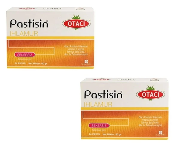 Otacı Pastisin Bal ve Ihlamurlu 24'lü Pastil 2 Adet ürün görseli 1