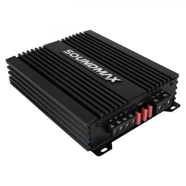 Soundmax SX-N1000.1D Mono Amfi Bas Amfisi 1ohm 1000RMS- 2 Ohm 600RMS-4OHM 370RMS-BAS Kontrollü - 2