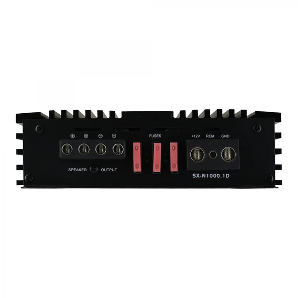 Soundmax SX-N1000.1D Mono Amfi Bas Amfisi 1ohm 1000RMS- 2 Ohm 600RMS-4OHM 370RMS-BAS Kontrollü - 4