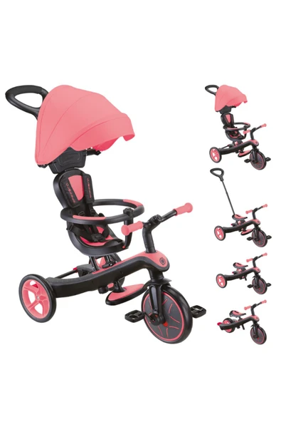 Explorer 4in1 Trike Bisiklet - Pembe