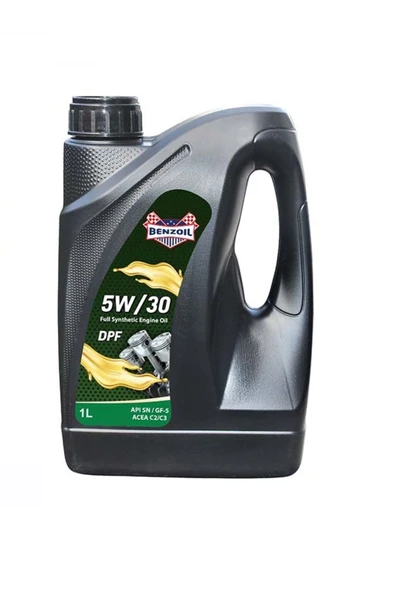 benzoil 5W30 DPF SENTETİK MOTOR YAĞI 1L