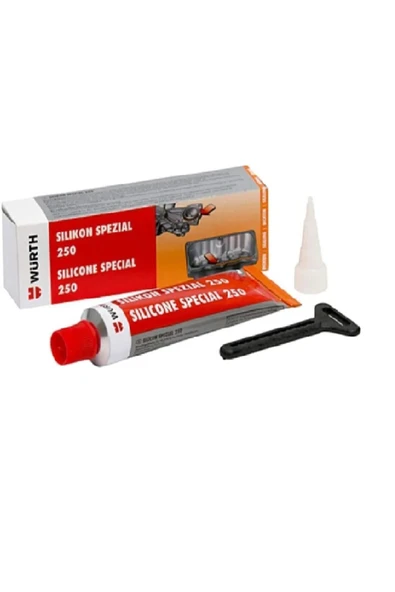 Würth Silikon Sıvı Conta Siyah 250 c Isıya Dayanıklı 70ml