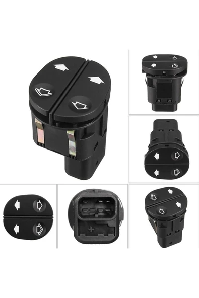 Maxtel Ford Connect Sol Çiftli Cam Kaldırma Düğmesi (2002-2013)oem Kod:6s6t14529ab