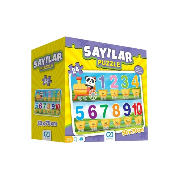 Ca Puzzle Sayılar Yer Ca.5134