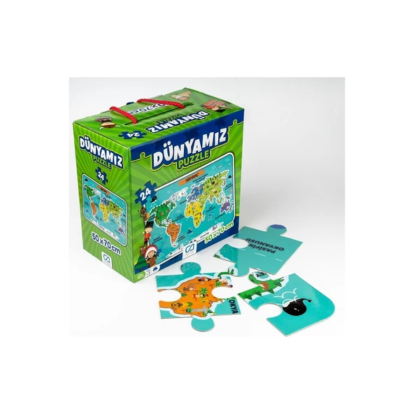 Ca Puzzle Dünyamız Eğitici 5025