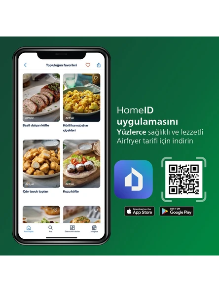 Philips Airfryer HD9875/90 7000 Serisi Combi XXL Connected 8.3 lt Yağsız Fritöz - 7