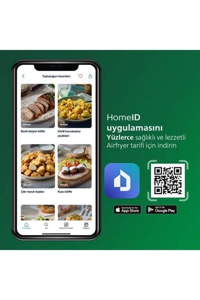 Philips Airfryer XL HD9257/80 3000 Serisi 5.6 lt Yağsız Fritöz - 7