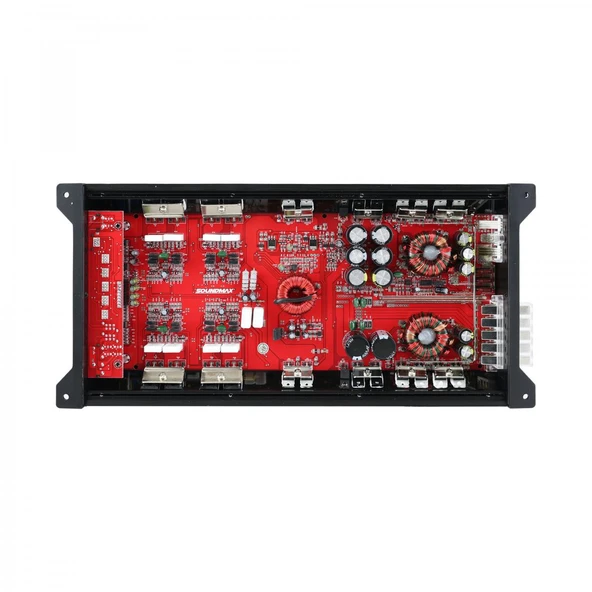 SOUNDMAX SX-LM5065.5 5 KANAL HYBRİD AMFİ 4 OHM 4X65 WAT+350W RMS - 6