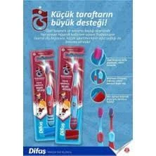 DİFAŞ TRABZONSPOR LİSANSLI ÇOCUK  DİŞ FIRÇASI YUMUŞAK