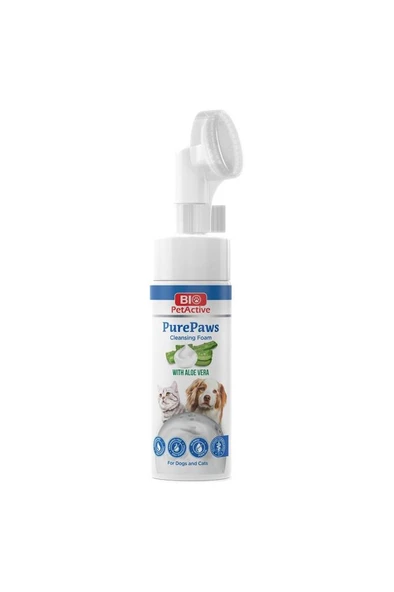 Bio Pet Active Pure Paws Clean Foam (Pati Temizleme Köpüğü)150ml