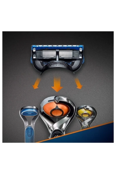 Gillette Fusion Proglide Yedek Tıraş Bıçağı 4'lü Yeni Paket - 2