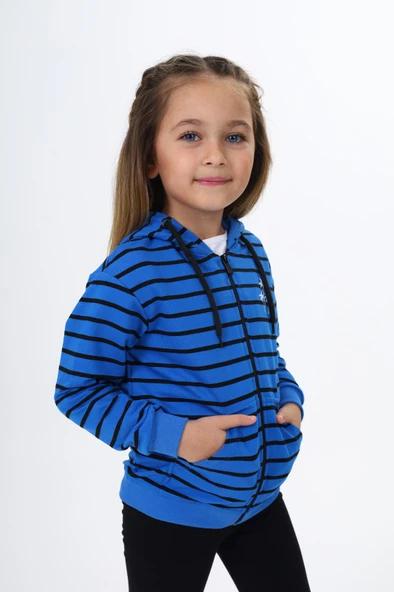 Toontoy Kız Çocuk Baskılı Hırka - 9