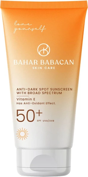 Bahar Babacan Evit+Baobab Yağ Leke Karşıtı Güneş Kremi Spf50+ 50Ml