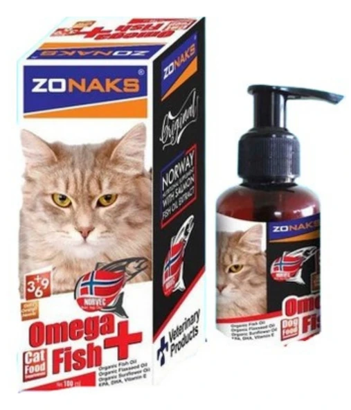 Zonaks Omega Fısh Cat Food 100 Ml