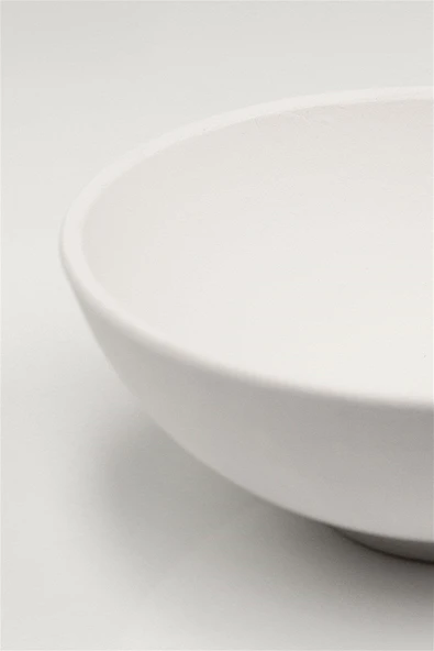 Kase 15 cm - Seramik Bisküvi 3'lü (Ham Ürün) - 2