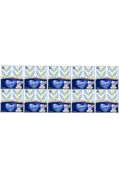 Selpak Deluxe Peçete Bahar Dalı x 10 Adet