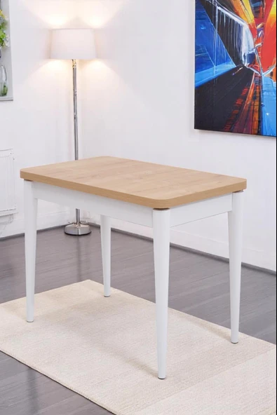 Damla Hilal MDF Mutfak Masa Sandalye Takımı 60x100cm - Resim 3