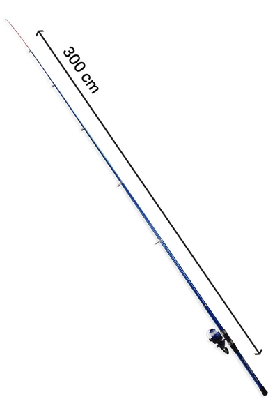 Exent 7 Kademeli 4000 Sarım Hobi Kıyı Olta Takımı - 300 cm (kamış ve motor) - Resim 3