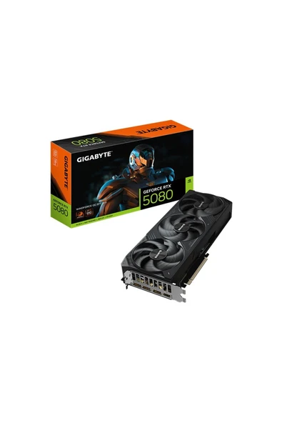 Gigabyte GeForce RTX 5080 WindForce OC SFF 16GB 256bit GDDR7 GV-N5080WF3OC-16GD