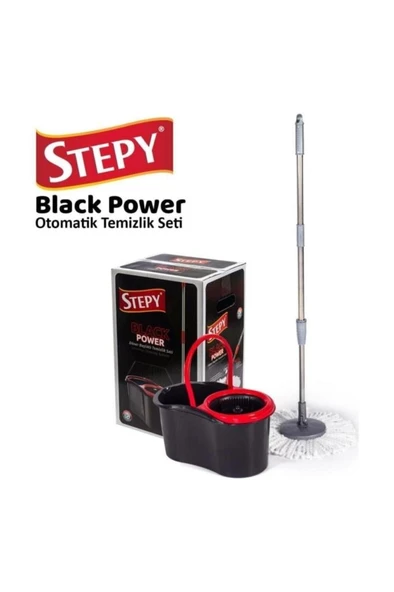 Stepy Temizlik Seti Power Black Otomatik