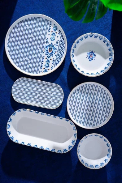 Acar Lavinia 27 Parça 6 Kişilik Yemek Takımı SR-07801
