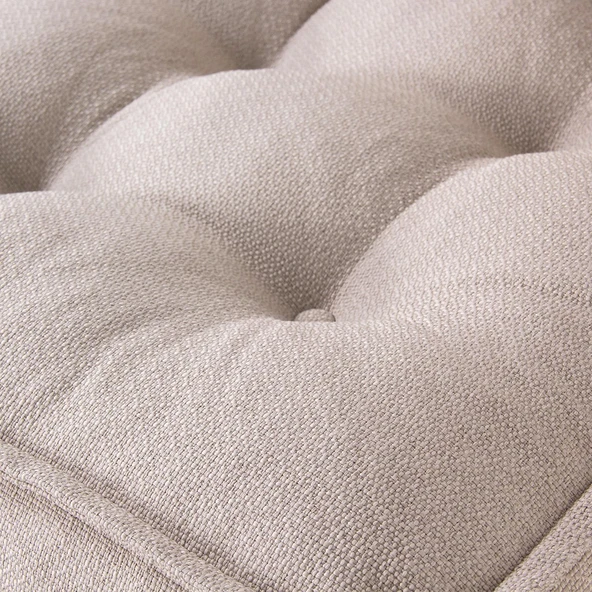 Homedius Mocca Keten Tek Kişilik Katlanır Yatak Katlanır Koltuk Bej Tek - 2