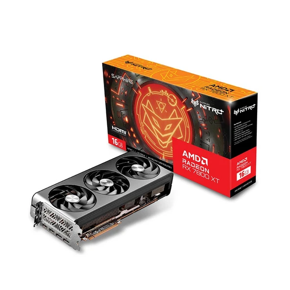 Sapphire Radeon RX 7800 XT Nitro+ 16GB GDDR6 256 Bit Ekran Kartı