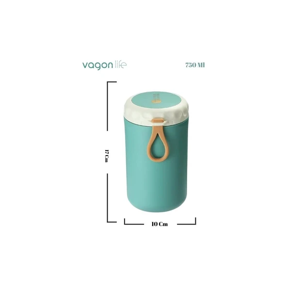 Vagon Çelik Lunch Box 750 Ml Açık Yeşil - 2